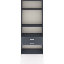 Arges Dolap 3 Raflı 2 Çekmeceli 88x30x221 Antrasit-antrasit Antrasit Arges Dolap 3 Raflı 2 Çekmeceli 88x30x221 Antrasit-antrasit Antrasit