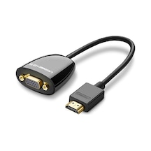 Hdmı To Vga Dişi Çevirici Adaptör Siyah