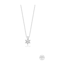 Union Swarovski Zirconia Kadın Minimal Tektaş Gümüş Kolye (550093978)