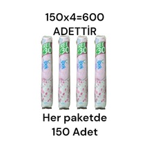 İpek 150'lik 4 Adet 150x4 600 Adet Makyaj Pamuğu