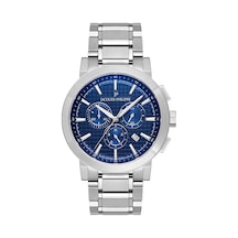 Jacques Philippe Jpqgc171336n Quartz Çelik Gri Mavi Kadran 43 Mm Erkek Kol Saati Gri