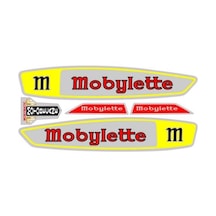 Mobylette Motobecane Sticker Seti