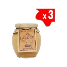 Laçoko Doğal Çifte Kavrulmuş Yer Fıstığı Ezmesi 3 x 350 G