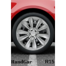 Renault Koleos 15 İnç Jant Kapağı 4 Adet Gri G109 Rand
