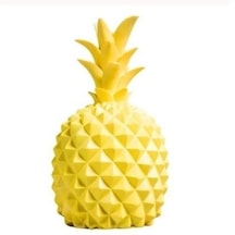 Ananas Şeklinde Desenli Büyük Boy Pilli Masa Ve Gece Lambası Çok Renkli