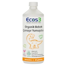 Ecos3 Organik Konsantere Bebek Çamaşır Yumuşatıcı 40 Yıkama 1 L
