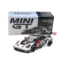 Mini Gt 1/64 Porsche 911 Gt3 R Ao Racing 2025 Imsa Petit Le Mans Mgt01143