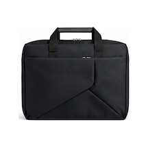 Microcase Honor Pad X9 9-14 İnch Tablet Apple Uyumlu Macbook Laptop Çantası 2 Bölmeli Siyah Al5559 Laptop Çantası