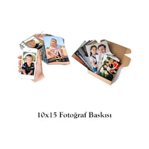 200 Adet Fotoğraf Baskısı 10X15 + Albüm