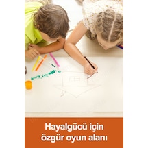 Melolisa Prenses Temalı Bebek, Kreş Ve Çocuk Aktivite Ve Boyama Rulosu - Kids Coloring Roll