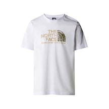 The North Face M S/s Rust 2 Tee Erkek T-shirt-28151-beyaz