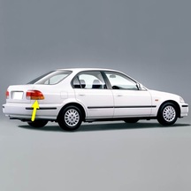 Honda Civic Sedan 1996-2000 Sağ Arka Dış Stop Fren Sinyal Lambası