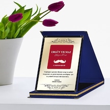 Kişiye Özel Lacivert Plaket (Babalar Günü Temalı) 4