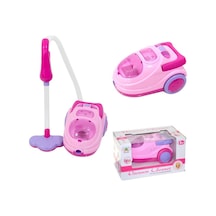 Pilli Elektrikli Vakumlu Çalışan Oyuncak Süpürge Vacuum Cleaner