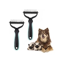 Plastik Saplı Metal Kedi Ve Köpek Tüy Topak Açıcı Tarak