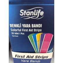 Stanlife Renkli Yara Bandı 20li
