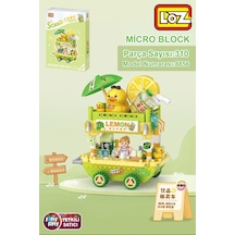 Loz Micro Block Serisi Limonata Arabası 310 Parça Oyuncak Yapım Seti Fflz-8856