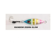 Ryuji Slow King Jig Yem Rainbow Zebra Glow