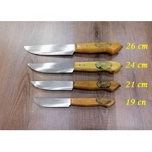 26-24-21-18 CM 4 Lü Set Meşhur Osmaniye Bıçağı El Yapımı Bıçak Ahşap