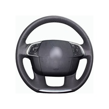 Citroen C4L 11-15 Araca Özel Deri Direksiyon Kılıfı
