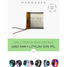Akıllı Çocuk Saati Pili Lityum İon 450 Mah 3,7 V Saat Pili
