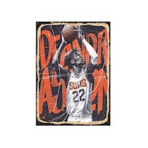 Bedeko Basketbolcu Hediyelik Ahşap Tablo 25 Cm X 35 Cm