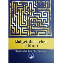 Maliyet Muhasebesi Problemleri Ahmet Vecdi Can