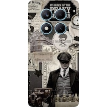 Redmi Note 14 Pro 4g Uyumlu Peaky Blinders Baskılı Silikon Kılıf Renkli