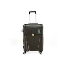 Hoffmannss Orta Boy Pp Valiz - Siyah - 58 Cm Çok Renkli