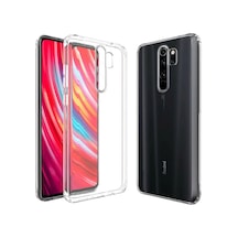 Buradabulabilirsin Redmi Note 8 Pro Kılıf Lüx Şeffaf Silikon Bbz