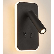 Cata Ct-5253 Tuvalu Led Siyah Kasa Aplik 13w Günışığı Siyah