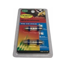 12V Sofit Ampul 3 Ledli Mavi 39 Mm 2 Ad N11.2210