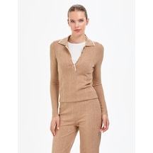 Pierre Cardin Kadın Bej Kazak /triko 50310971-vr011 Bej