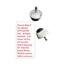 Xiaomi Uyumlu Mop P Pro Stytj02ym Viomi Uyumlu V2 Pro V3 S10 B106gl B106cn S12 Uyumlu Ön Teker Tekerlek