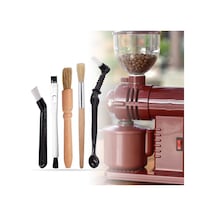 Sones 4'ü 1 Arada F Tipi Kahve Makinesi Temizleme Seti Kahve Öğütücü Fırçası