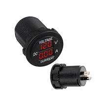 Ayt Powermaster Ic-231e Voltmetre Ampermetre Pano Tipi 28 Mm Gerilim Akım Ölçer Dış Çapı 36.5 Mm