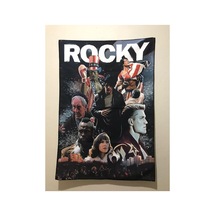 Rocky Balboa Desenli Tasarım Duvar Halısı
