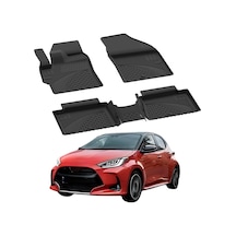 Toyota Yaris 2020-2024 İle Uyumlu 4.5d Araç Paspası Araç Özel Havuzlu Oto Paspası