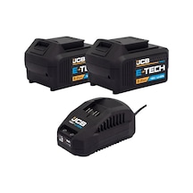 Jcb 18 V 3.0 Ah Lithium-ion Batarya Ve Şarj Cihazı Seti