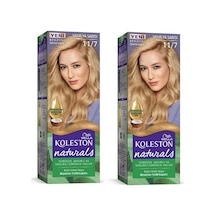 Hubrendy Tedarik Naturals Saç Boyası Vanilya Sarısı 11/7 2x Paket