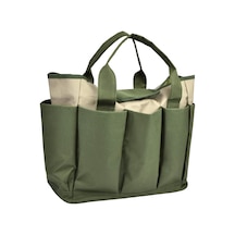 Bahçe Alet Çantası, 8 Cepli Bahçe Çantası, Kanvas Bahçe Alet Saklama Çantaları, Bahçe Alet Seti İçin Ağır H