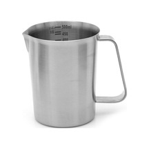 Borox Kulplu Paslanmaz Çelik Beher - Laboratuvar Beheri - 500Ml