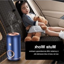 Ankatek Taşınabilir Usb Nemlendirici - 45ml Aromaterapi Difüzörü, Ev & Araç İçin Pratik, Küçük Ve Hafif - 1.0 Ahşap Yeşil