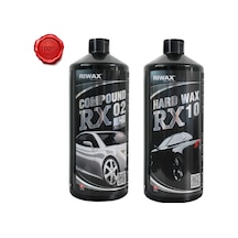 Riwax 2'li Pasta Cila Seti Rx02 Kalın Pasta + Rx10 Boya Koruma 1 Kg Profesyonel Araç Yüzey Bakımı