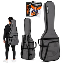 Fourtune Atlas Gri Elektro Gitar Çantası Gigbag Kalın Soft Case