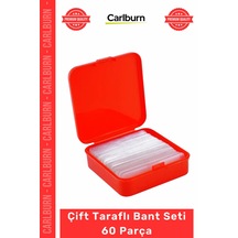 Bant Maksimum Yapışma Gücü Nano Teknoloji Hazır Kesim 60 Parça Kolay Açılır Güçlü Çift Taraflı Bant