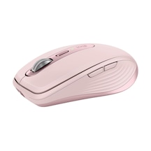 Mx Anywhere 3s Sessiz Kompakt Kablosuz Mouse, 8.000 Dpı Sensör İle Tüm Yüzeylerde Kullanım, Magspeed Elektromanyetik Kaydırma Özelliği, Usb C, Bluetooth, Windows Pc, Linux, Chrome, Mac, Pembe