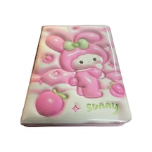Sanrio My Melody Yumuşak Defter Hatıra Defteri Pembe Çok Renkli