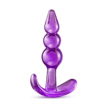 Noxxx Boğumlu T Anal Plug Mor 9 Cm