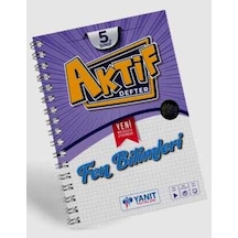 5. Sınıf Aktif Defter Fen Bilimleri